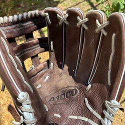 Wilson A1000 12 1/2” Used Outfield Glove 