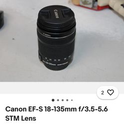 Canon 18-135mm Lens