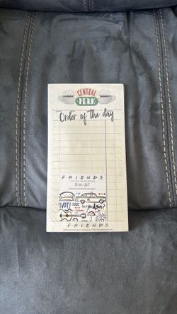 New Sealed Central Perk Friends TV Show Notepad