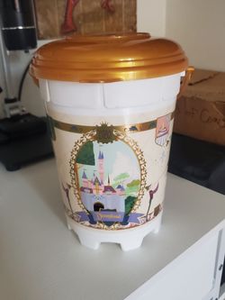 Disneyland Park 70th Celebration Magic Key Popcorn Bucket
