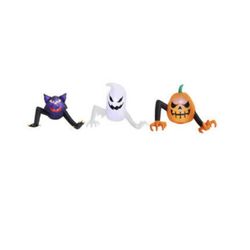 Gemmy 2.5 ft Reaching Monster Ghost Cat Halloween Inflatable Pack