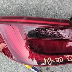 INFINITY Q50 DRIVER TAIL LAMP 2018 2019 2020 2021 2022