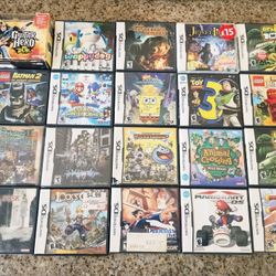 Nintendo DS DS LITE DSI DSI XL 2DS 3DS GAMES FOR $$$