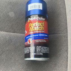 Duplicolor Perfect Match Spray Paint HONDA Electron Blue Pearl