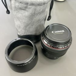 Canon Ef 85mm F/1.2 is Usm Mark ii Lens 