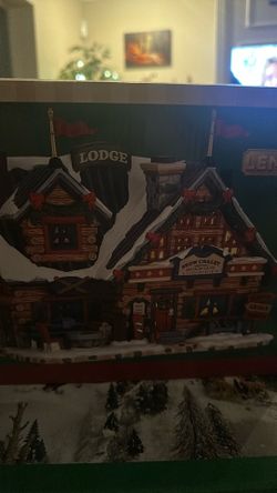 Lemax lodge (Christmas)