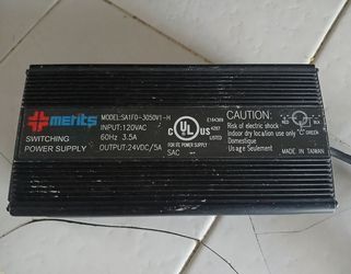 24 Volt 3.0 Amp On-Board Battery Charger for the Merits Pioneer 1 (S235) and Pioneer 3 (S131) Mobility Scooter ((contact info removed)3)