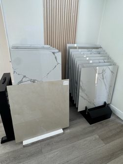 Large Format Marble Effect Porcelain Tiles
