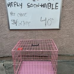 Pet Cage Crate Carrier Jaula De Mascota 