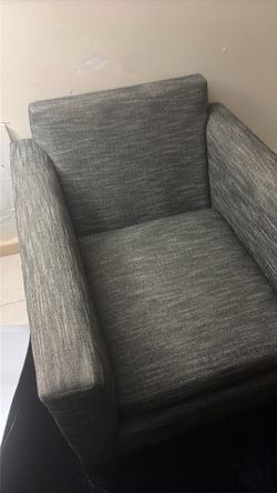 Accent chair gray
