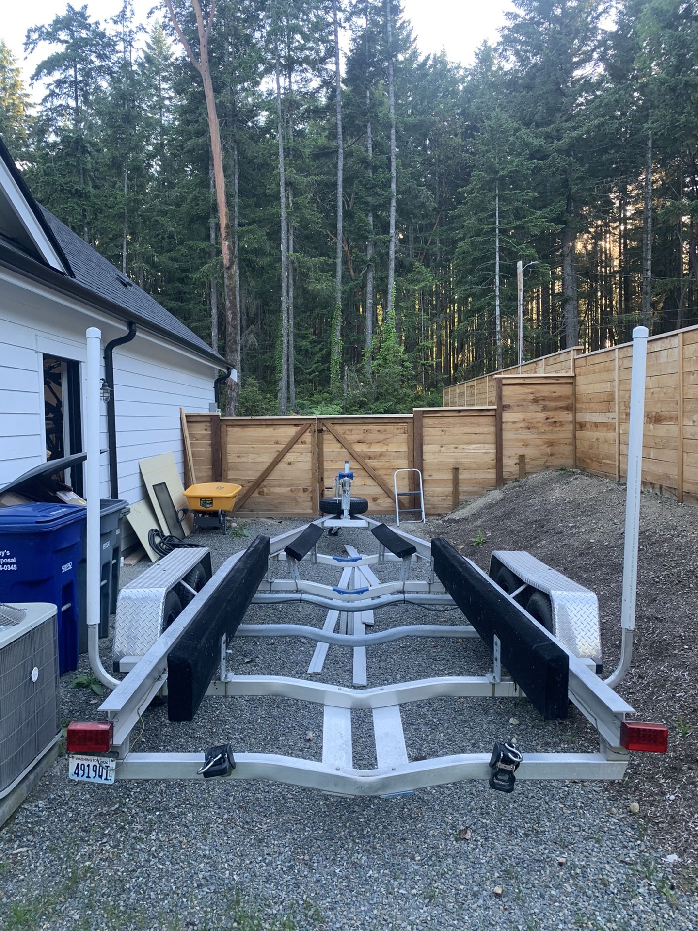 Aluminum boat trailer dual axle for Sale in Gig Harbor, WA OfferUp