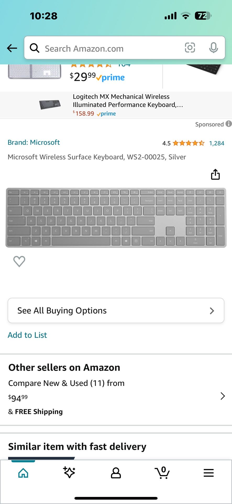 Microsoft Surface Keyboard 