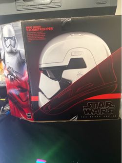 Black Series First Order Storm Trooper Helmet