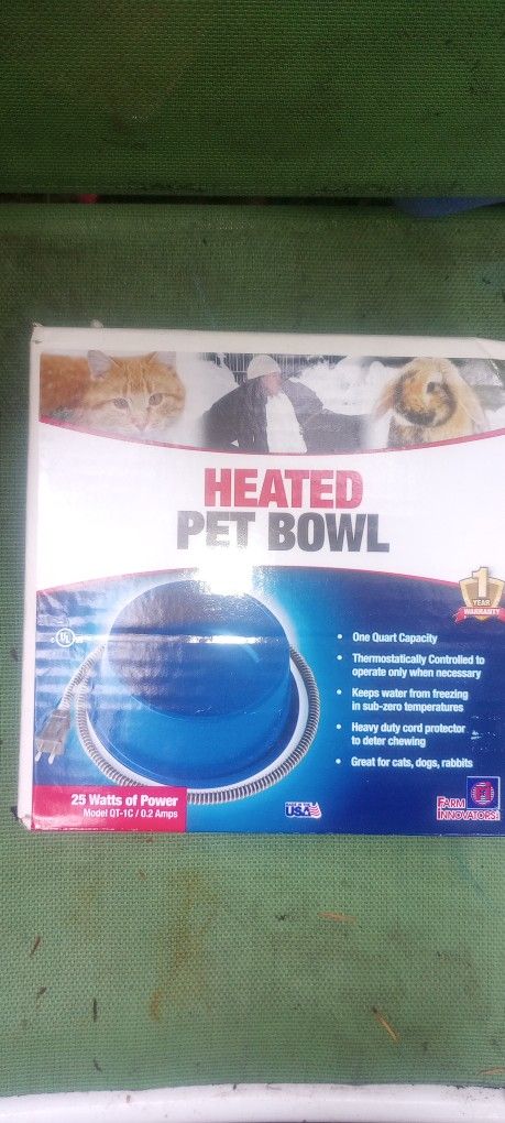 Heated Pet Bowls