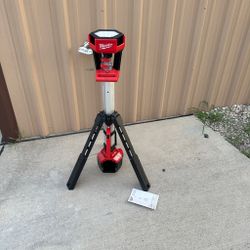 New Nuevo Milwaukee M18 18-volt Rocket Dual Power Tower Light