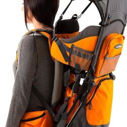 Hiking Baby Carrier Backpack - Comfortable Baby Backpack Carrier - Toddler Hiking Backpack Carrier - Child Carrier Backpack System with Diaper Change 