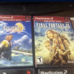 Ps2 Game Final Fantasy Games 