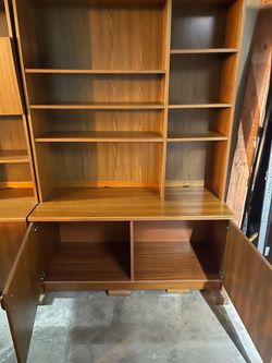 Wood cabinet