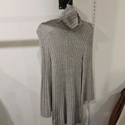 Splendid Woman Grey Sweater Dress