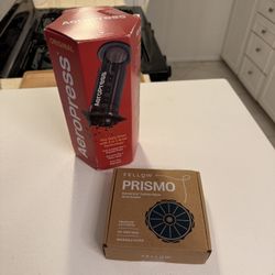 Aeropress Original + Fellow Prismo Coffee Espresso Maker Attachment | NEW