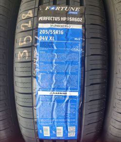 205/55/16 Fortune HP FSR All Season