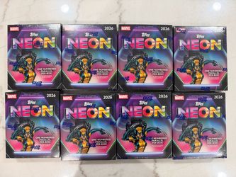 2026 Topps Neon Marvel Mega Box