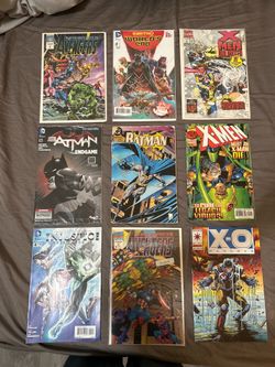 9 COMIC BOOMS FOR SALE!!!