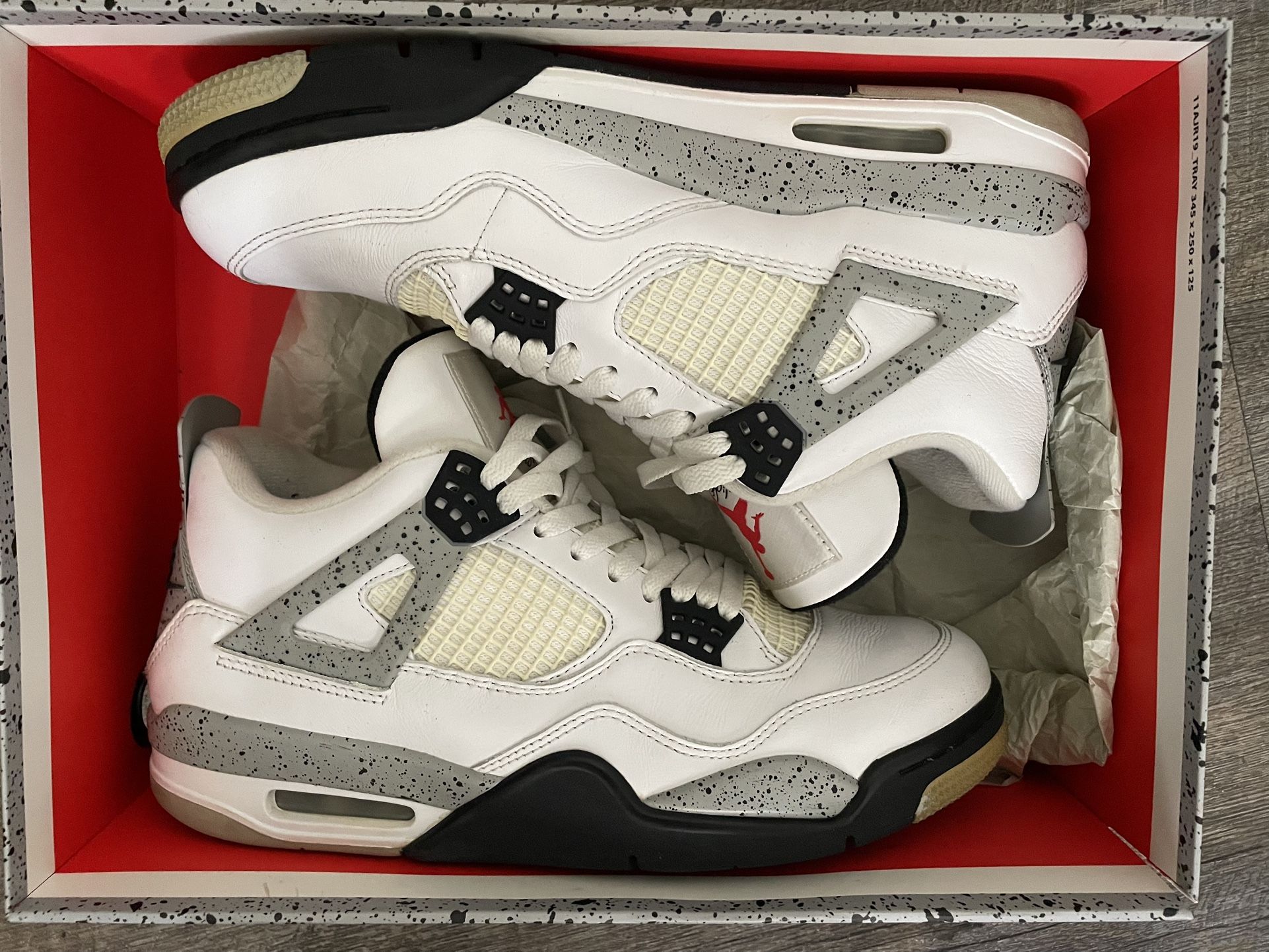 Jordan 4 Cement