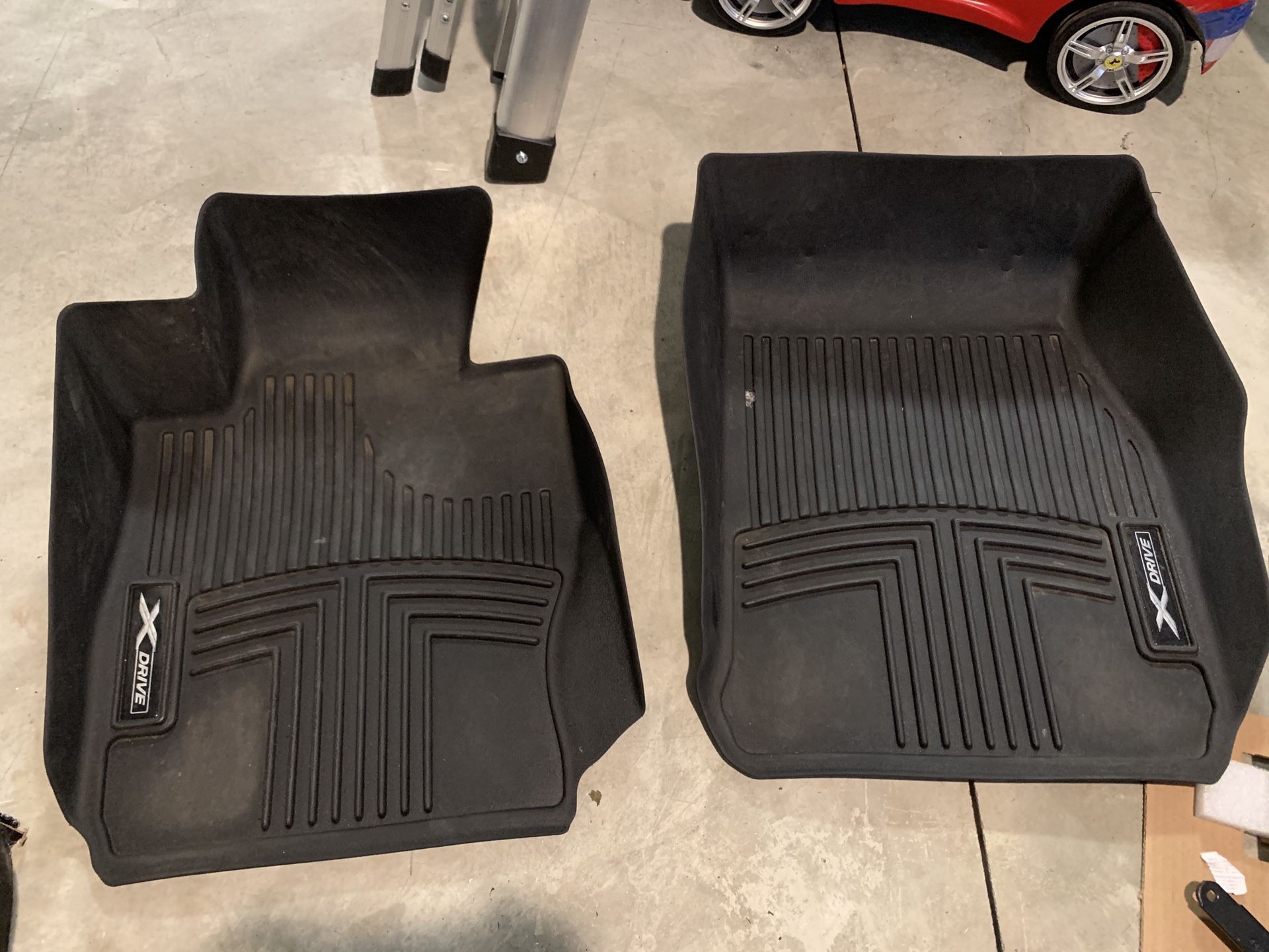 BMW All Weather Rubber Floor Liners/Mats - Fits xDrive (AWD) 3-series sedans/wagon and gran turismo, 2012+