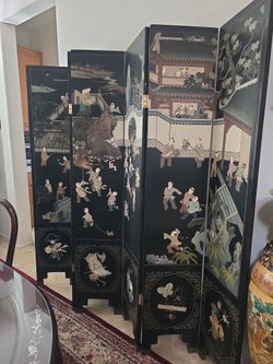 Vintage Chinese room divider