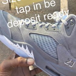 Jordan Wolf Grey 5 Sz 11 