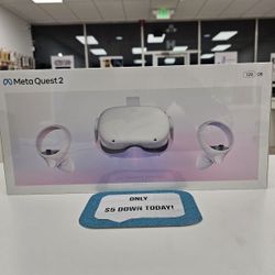 Meta Quest 2 Virtual Reality VR Headset NEW 10% OFF - BLACK FRIDAY DEALS - Pay $1 DOWN AVAILABLE - NO CREDIT NEEDED