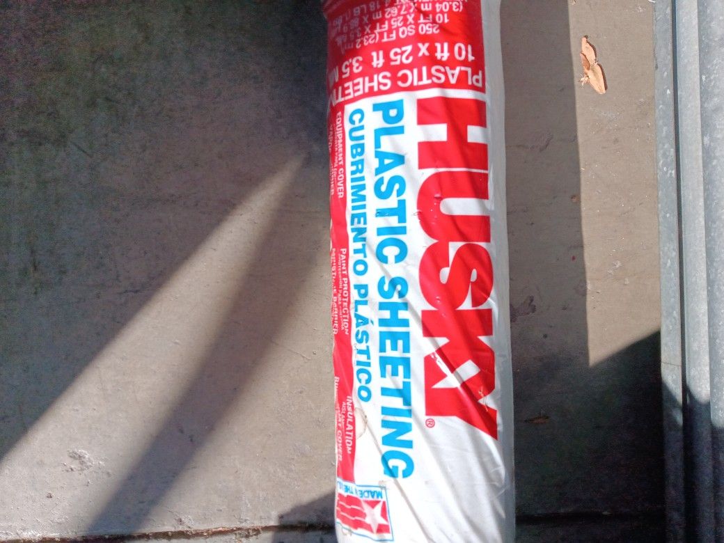 Plastic Sheeting Or Drip Cloth