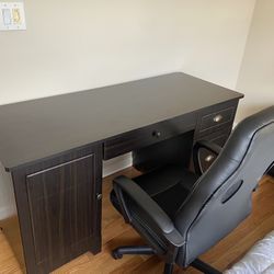 Desk Plus Office Chair (2 Available) 