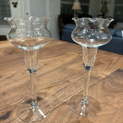 Vintage princess house candle holders