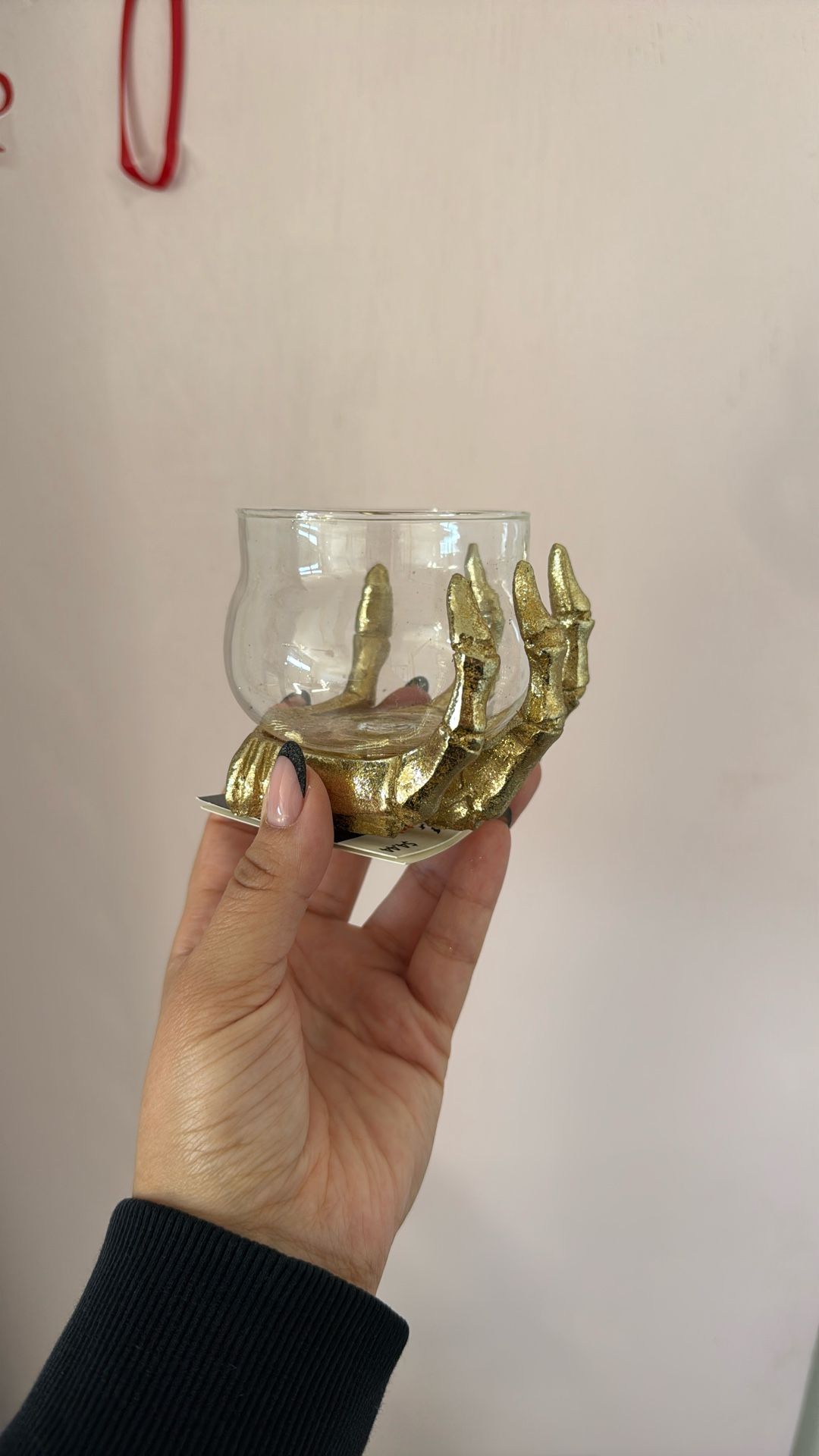 Glass Candle Holder
