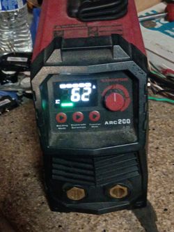 Arccaptain ARC200 welding machine. 