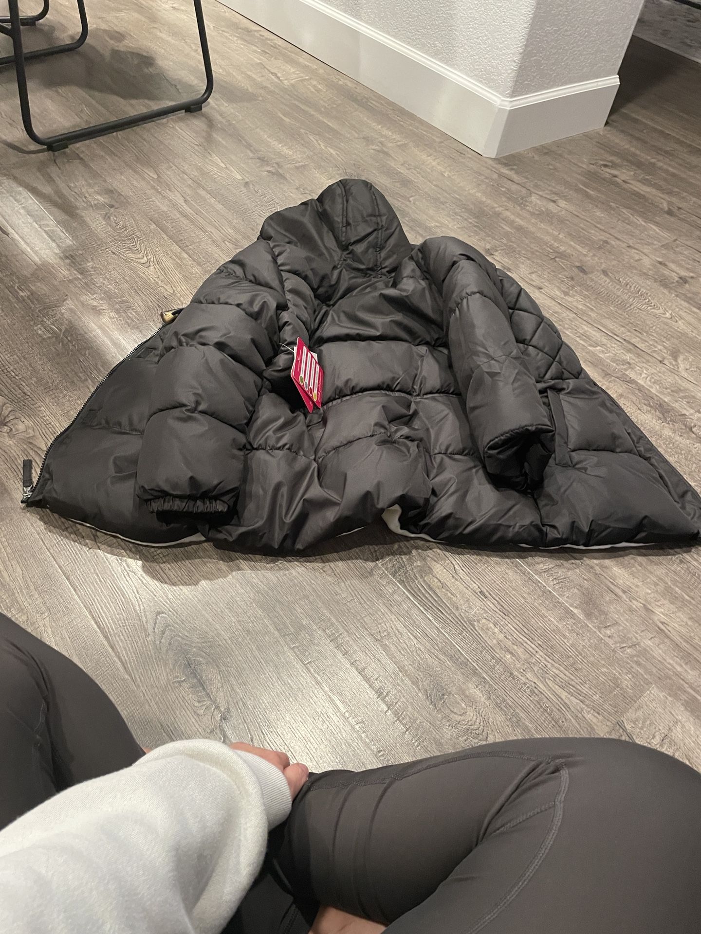 Black Girls Puffer Size 14