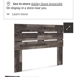 BRAND NEW HEADBOARD IN  BOX … COSTED $168 GIVE ME $70 ITS YOURS