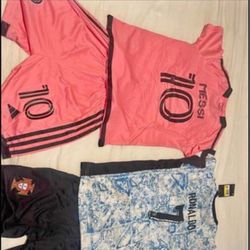 Messi Ronaldo’s Kids Uniform 