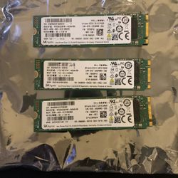 Lots Of 3 256GB M2 SSD (Sata)