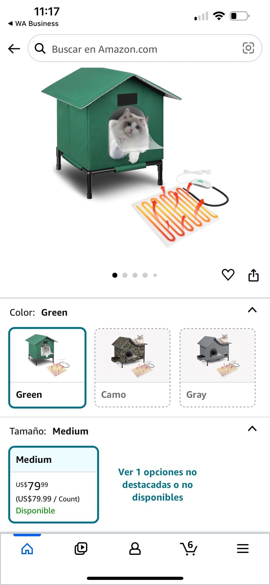 Cat House , With Heater