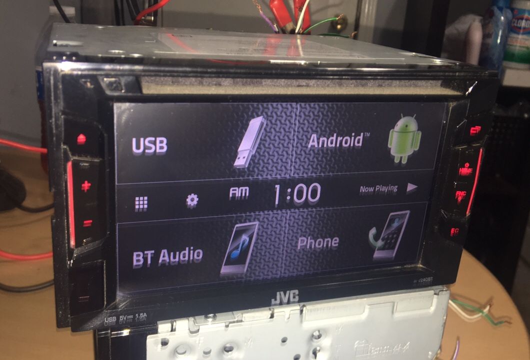 JVC Screen Radio KW-V240BT Bluetooth