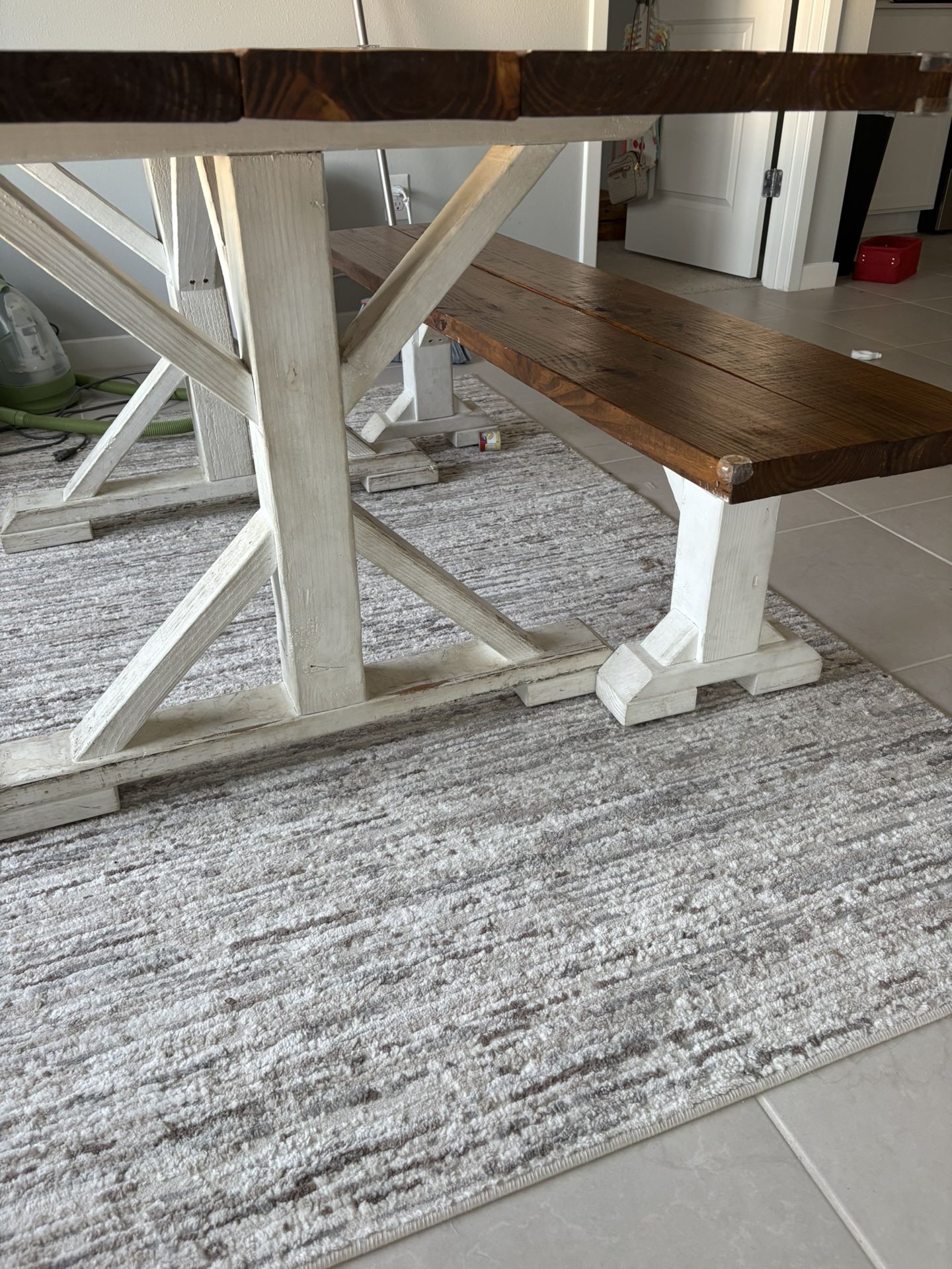 Kitchen Table With Bench
