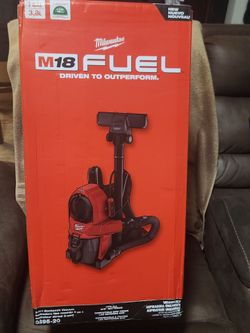 M18 FUEL 18-Volt Lithium-Ion Brushless Red HEPA Multisurface 1 Gal. Cordless 3-in-1 Backpack Vacuum (Vacuum-Only)