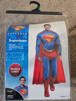Mens superman costume