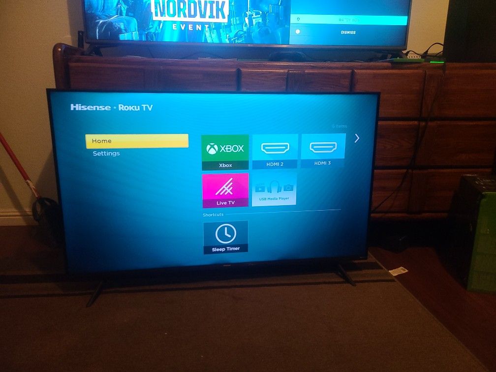 50 Inch Hisense Roku Smart Tv for Sale in Adelanto, CA OfferUp