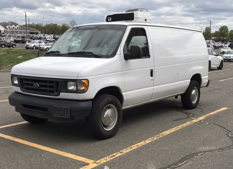 2003 Ford E350 Econoline Refrigerator Cargo Van (freezer rifer reeffer riffer fridge cooler ice cream truck e250 express 1500 2500 e 250)