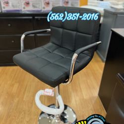 Vanity Black Chair Stool Bar