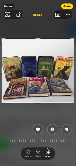 First Edition Harry Potter hardcover set